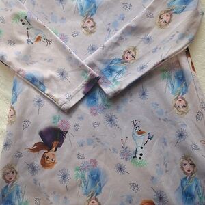 Frozen Character Print Long Sleeve Dress